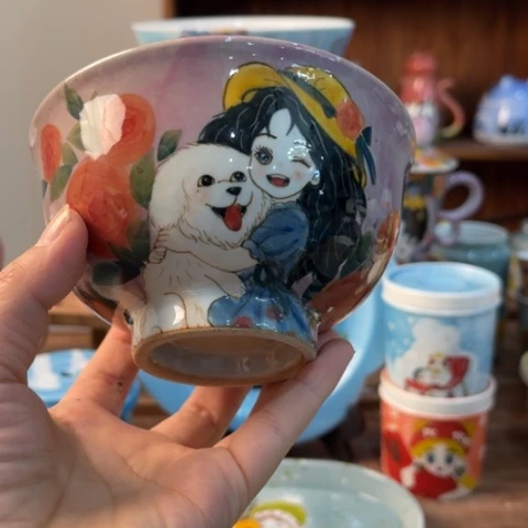 炉景德镇釉下手绘陶瓷