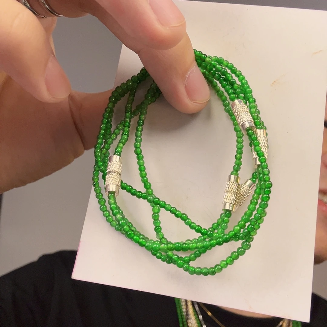 翡翠未镶嵌颈饰多样性发货只发一件