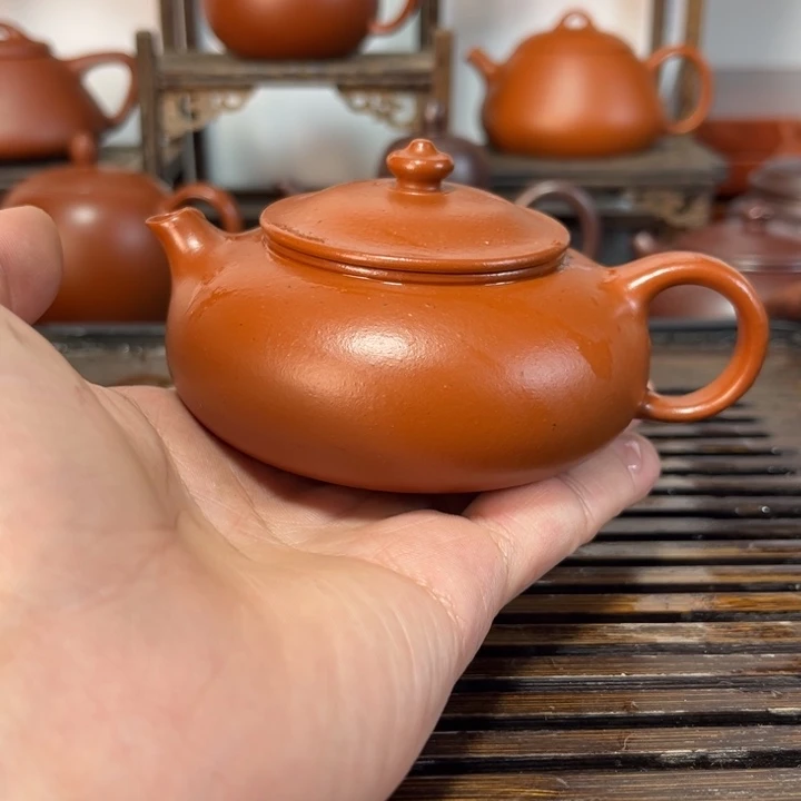 紫砂茶壶原矿紫砂手工制作