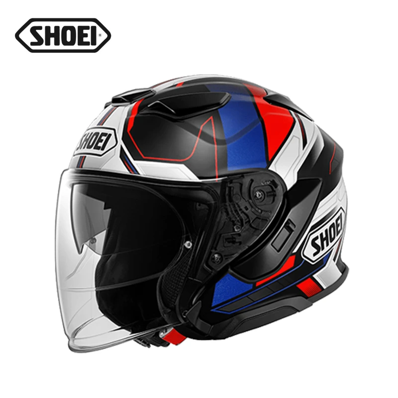 SHOEI J-CRUISE3/ JC三代半盔双镜片巡航金翼3/4夏通风摩托头盔
