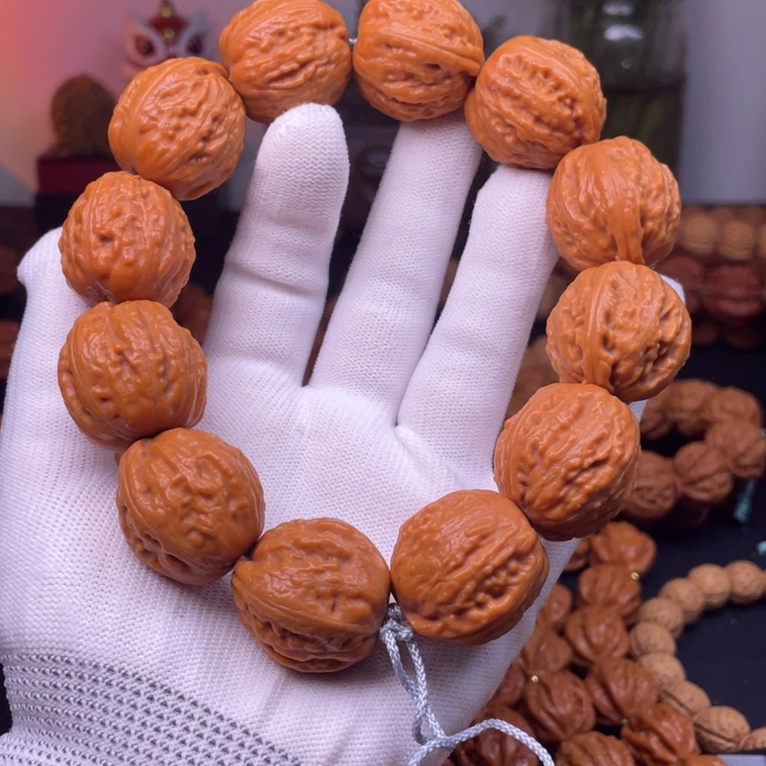 文玩核桃手串秋子