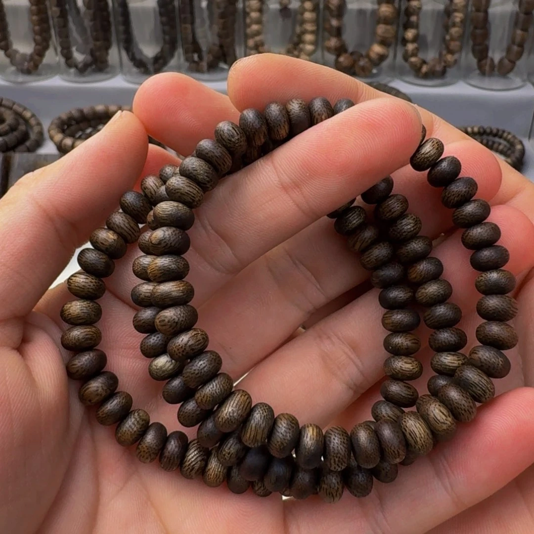 手串沉香棋楠沉香张勺子九五沉卡7+保3+克手串多样性发一