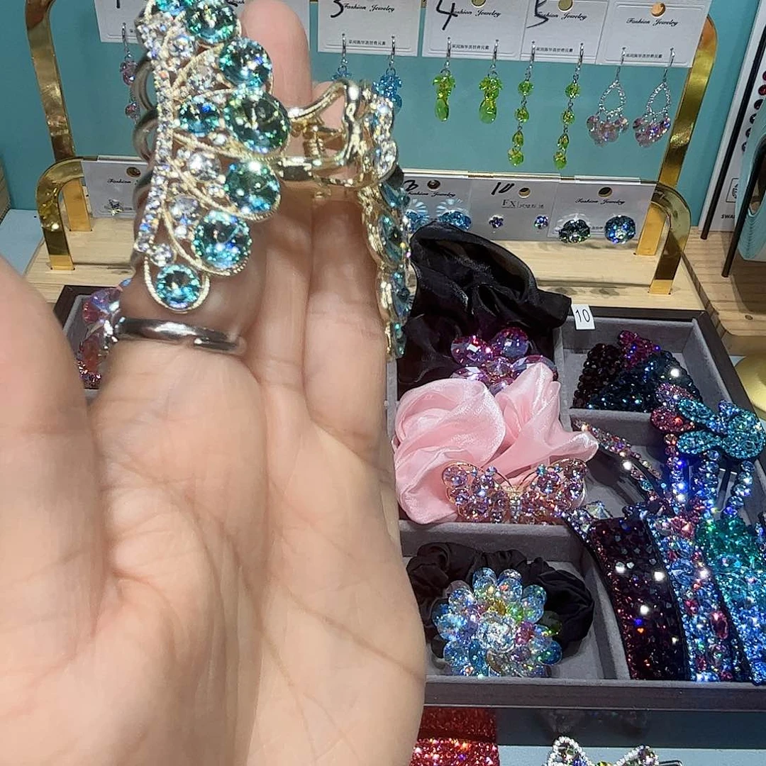 布艺铁合金发夹发饰