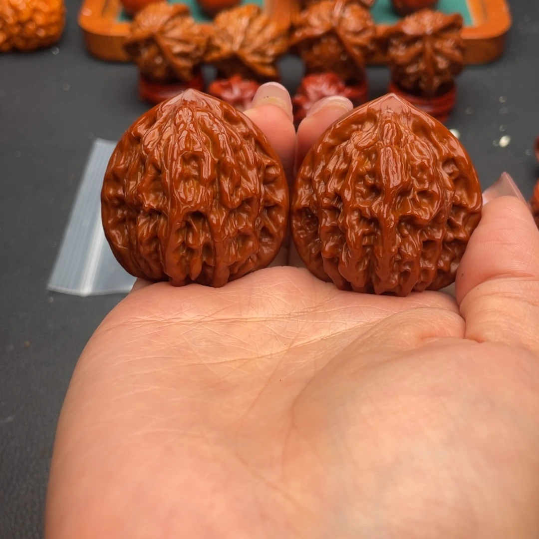 金***子把件文玩核桃麦虎