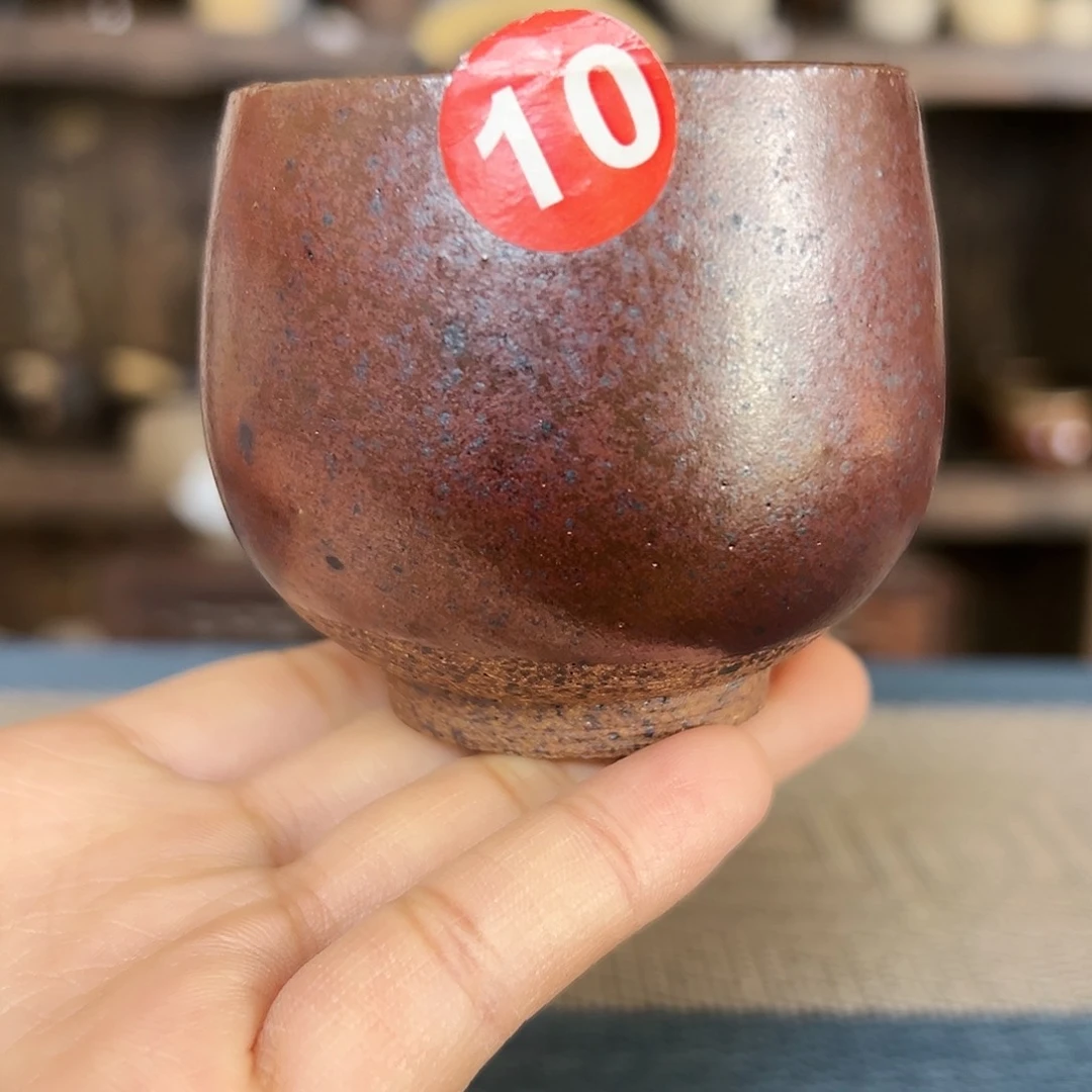 纯手工制作的紫金色龙蛋杯