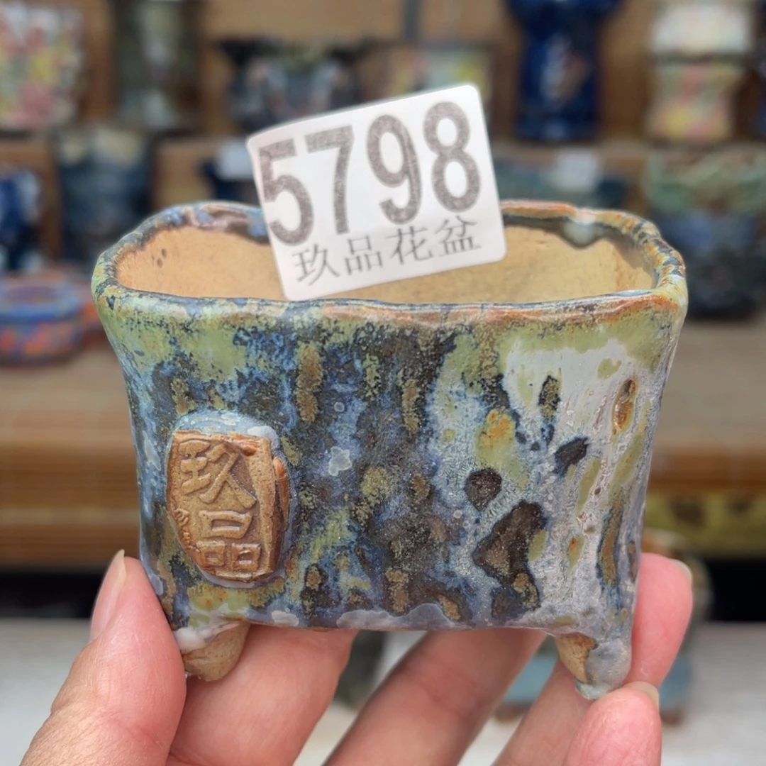 景德镇陶瓷玖品花盆
