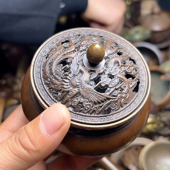 铜制文玩把玩物件