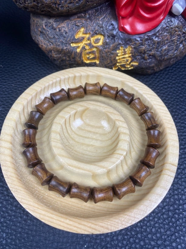 【黑花梨竹节手串】卡8mm手串 A012