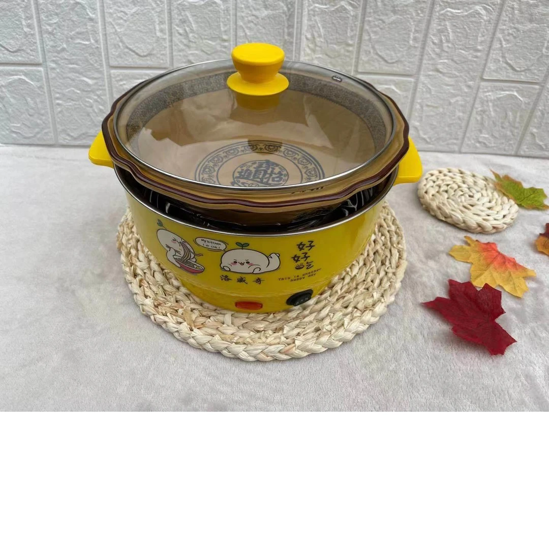 卷饼加热锅配蒸片篦子一体多功能蒸煮锅卷饼食材加热锅电煮锅蒸锅