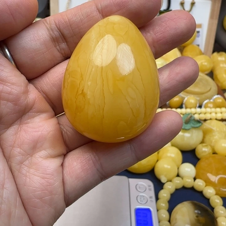 蜜蜡未镶嵌颈饰天然蜜蜡