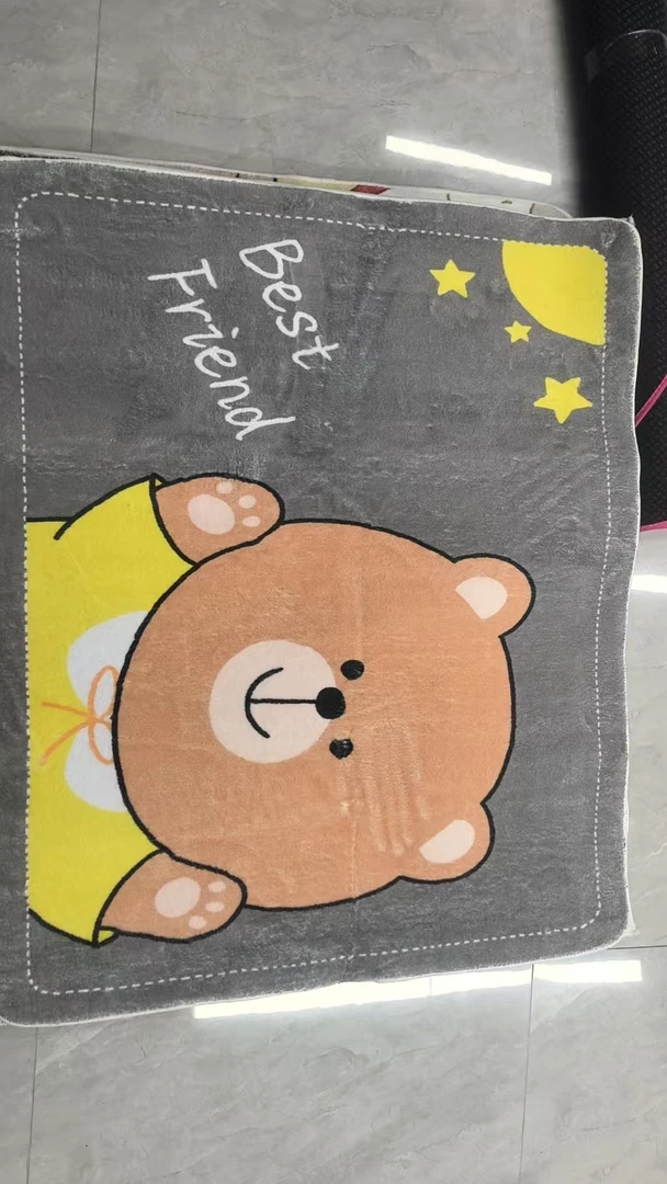 仿羊绒地垫100/120