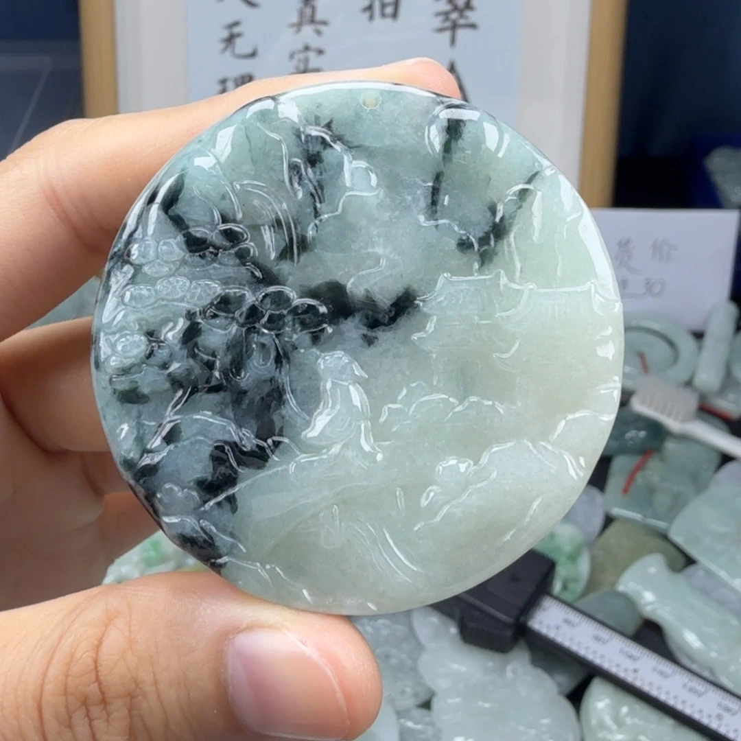 颈饰未镶嵌翡翠翡翠