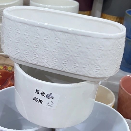 多肉绿植陶瓷花盆9.9包邮