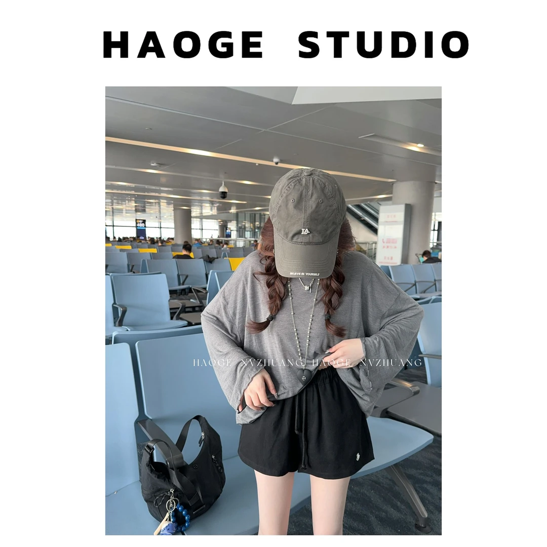 浩哥严选●小马短裤预C5XXK5320A短款休闲薄款夏季时尚百搭设计感