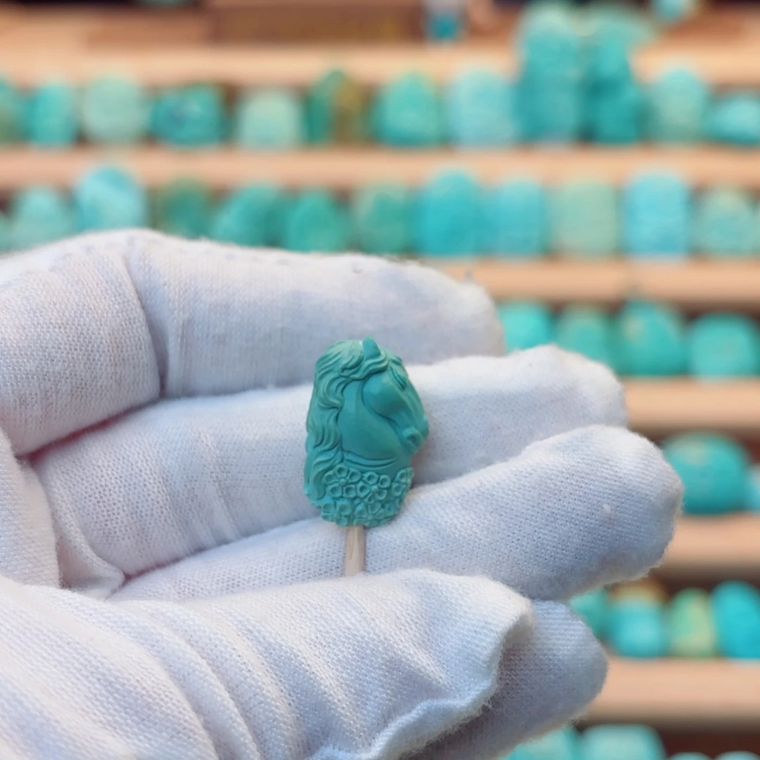 绿松石未镶嵌配饰