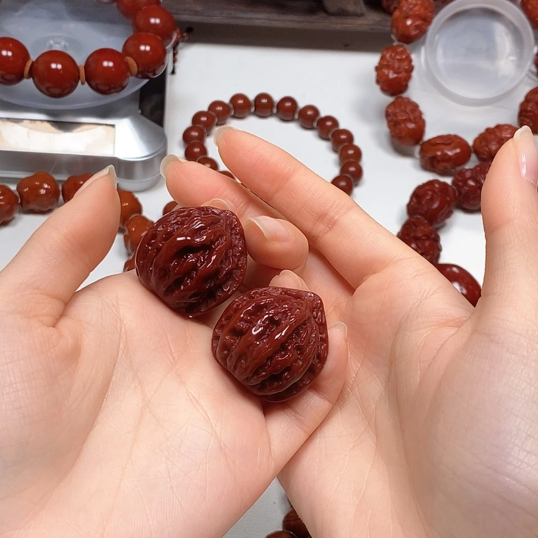 橄榄核手串这****你核桃核桃