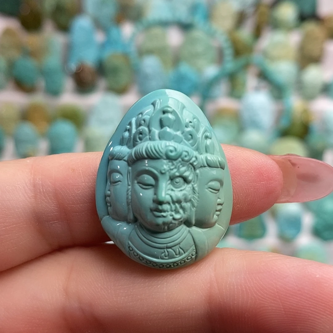 未镶嵌绿松石绿松石