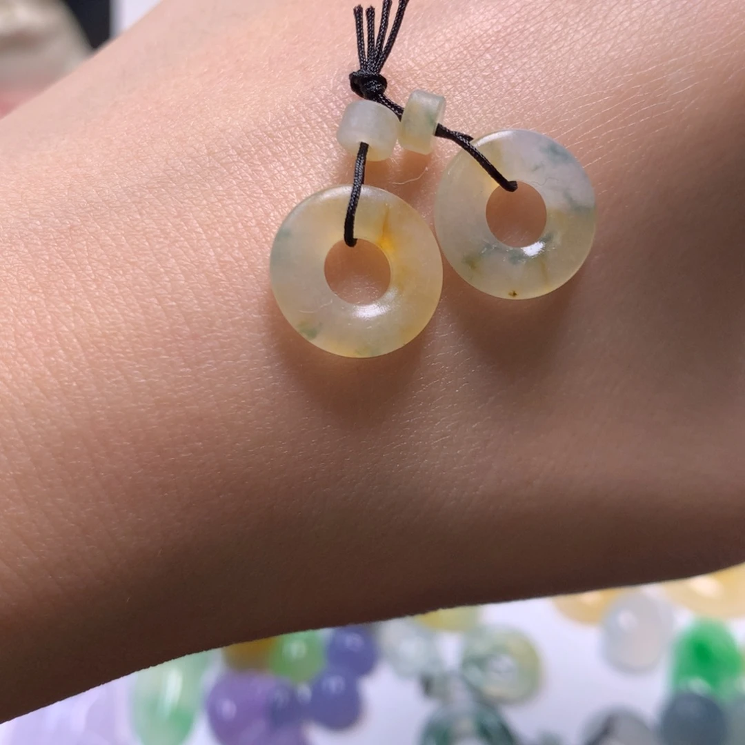 定制翡翠未镶嵌甜甜圈