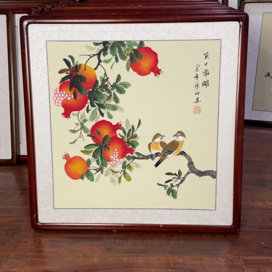 国画带框尺寸63*63厘米