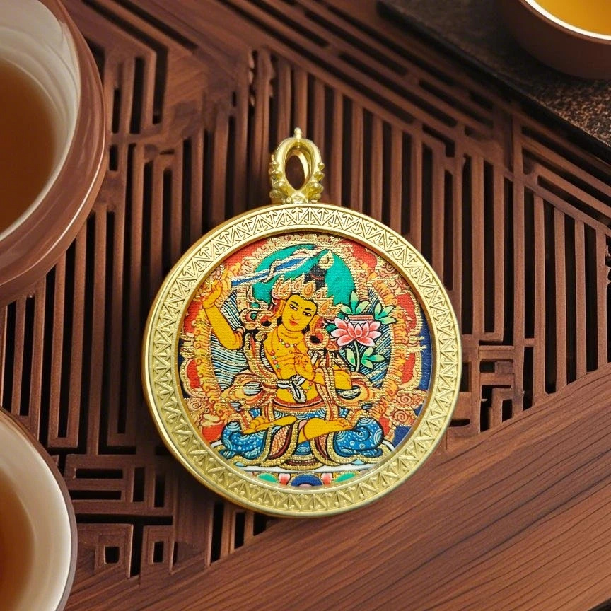 文殊菩萨饰品家居摆件