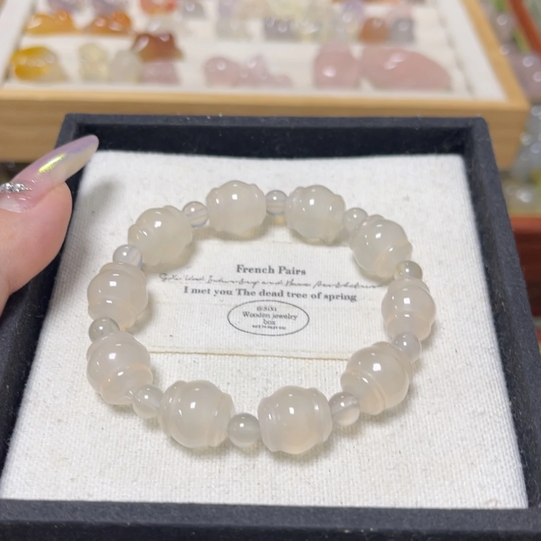 玛瑙/玉髓合金手链