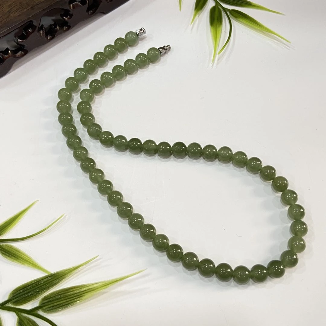 【星浩好物】和田玉女神链-QT09H425【多样性发一件】7mm+