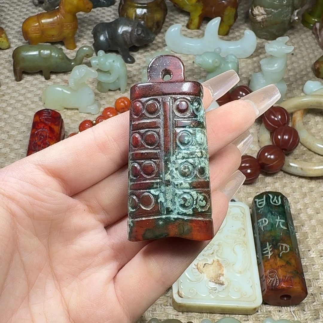 白玉菩提吊坠挂件