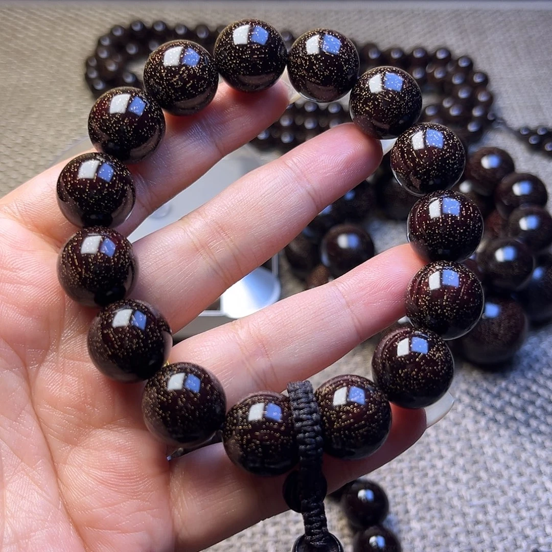 檀香紫檀（小叶紫檀）1.5 15颗爆星