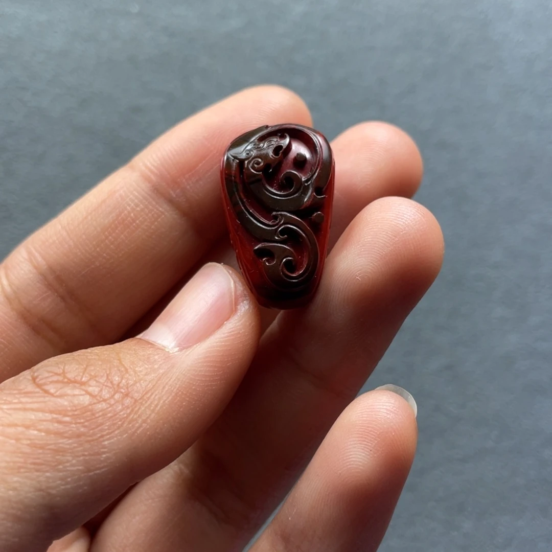 南红玛瑙配饰未镶嵌爱****生10.6mm