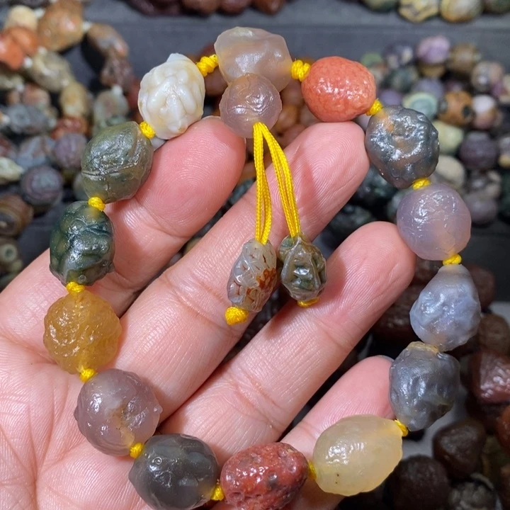 未镶嵌玛瑙/玉髓珠宝奇石