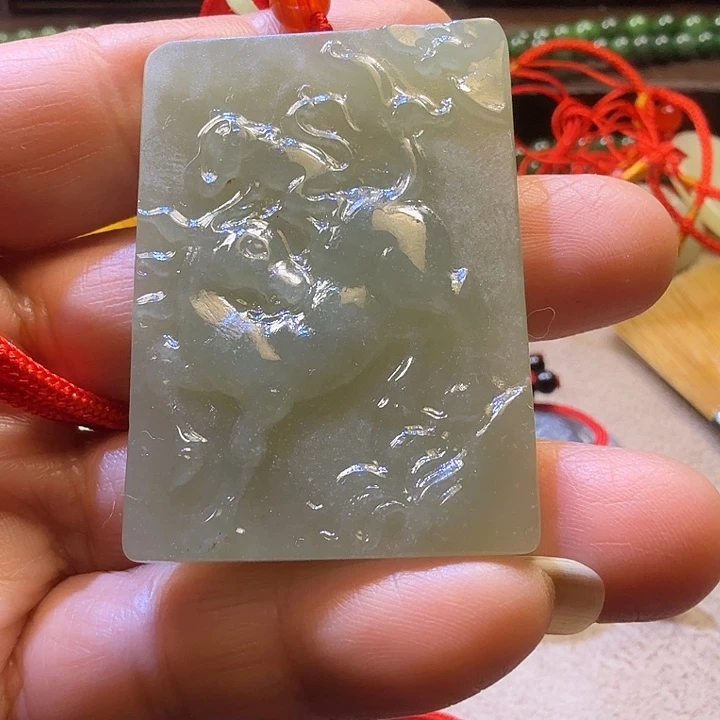 和田玉（青白玉）未镶嵌颈饰