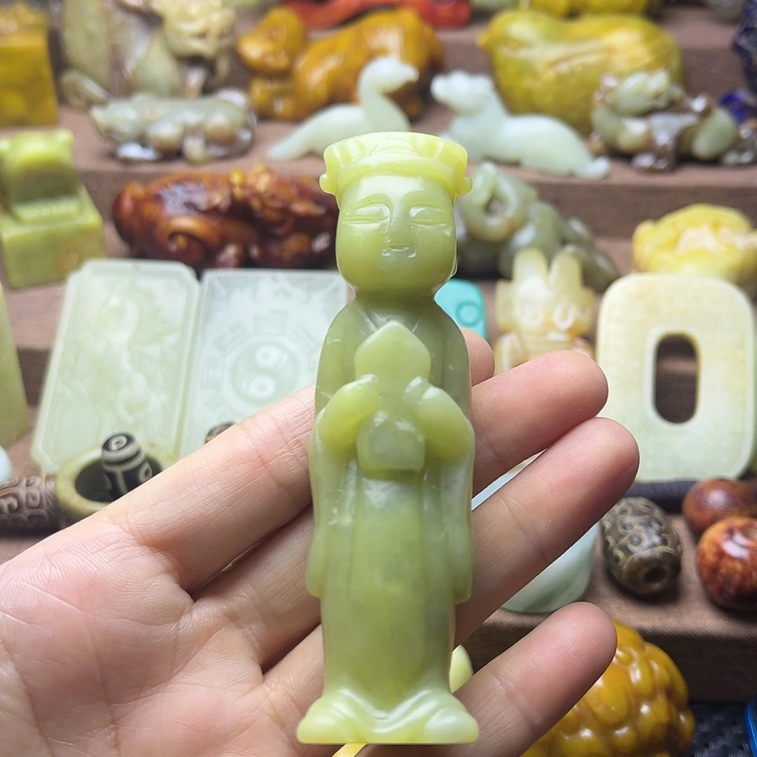 白玉菩提吊坠123。。