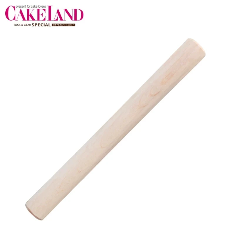 日本进口Cakeland实木擀面杖