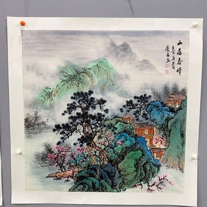 手绘作品等多种形式进行