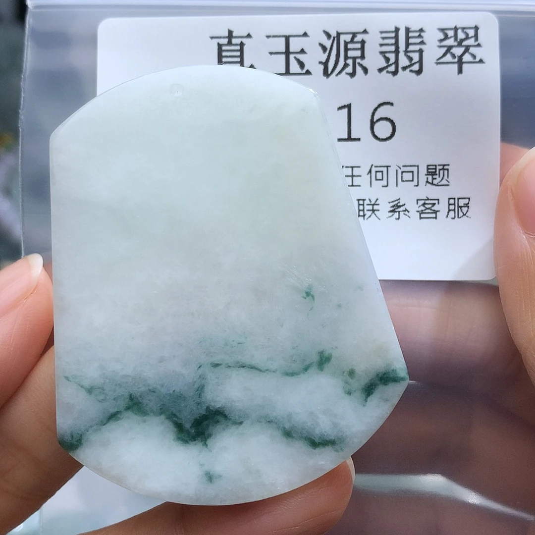 翡翠未镶嵌颈饰16