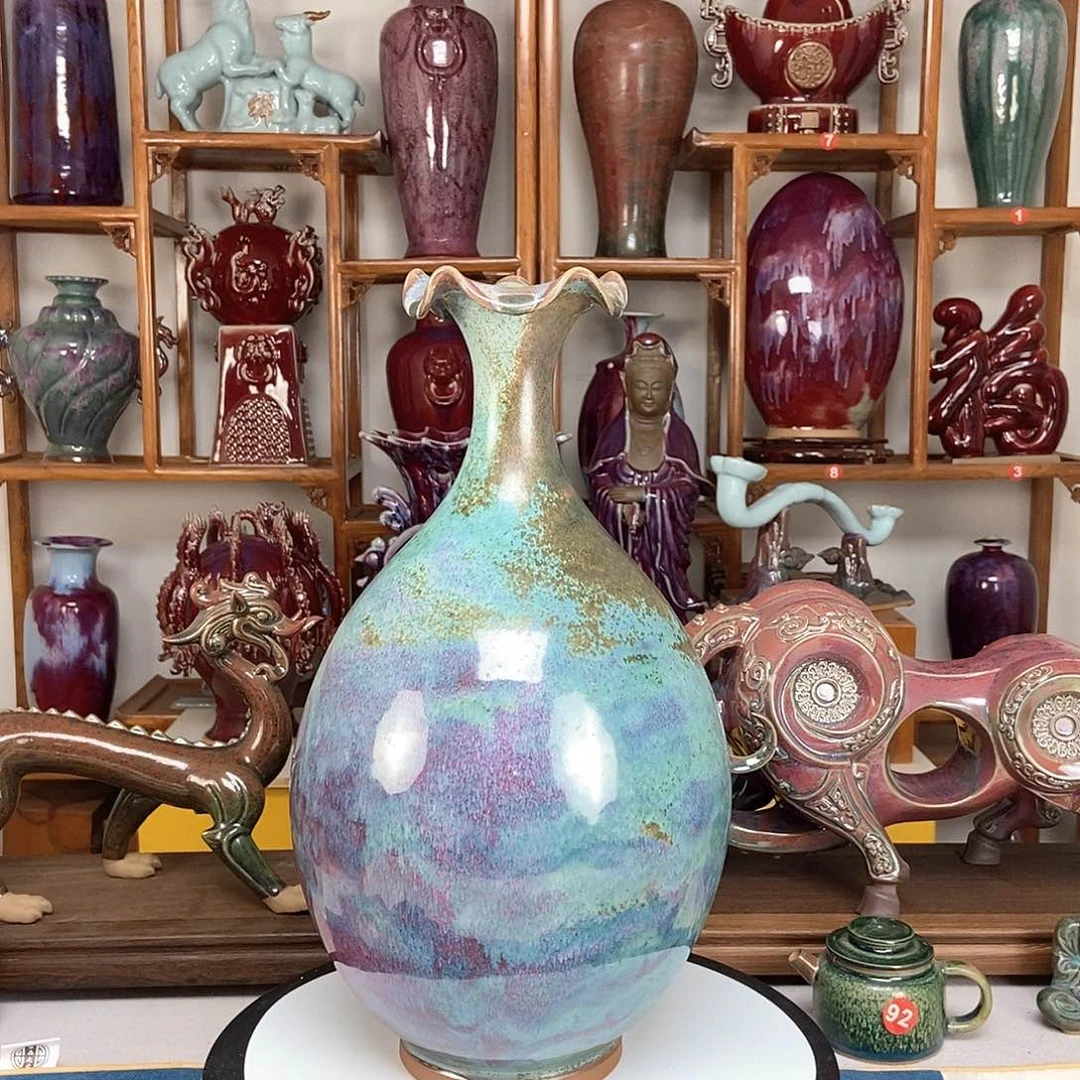 摆件五大名窑钧瓷022