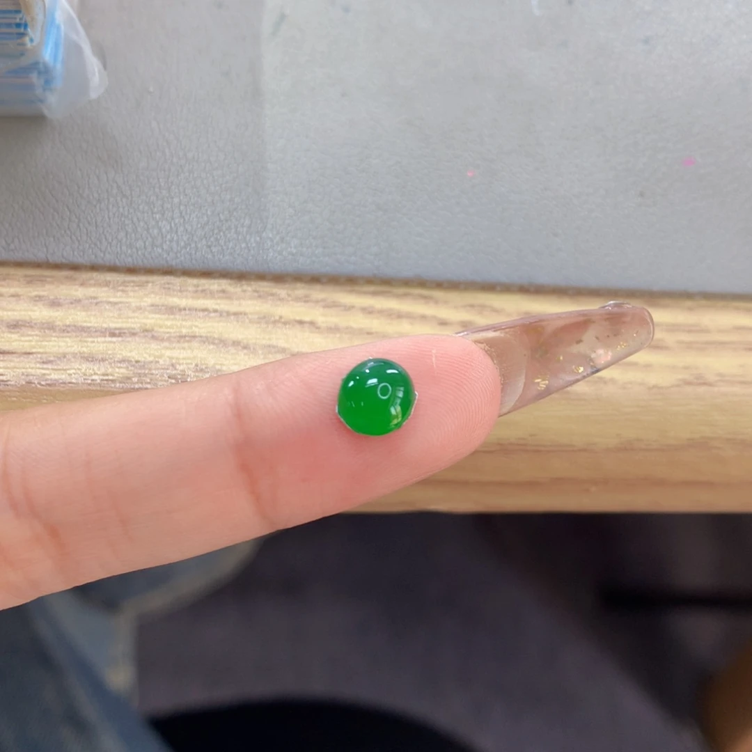 翡翠颈饰未镶嵌纯天然缅甸A货翡翠