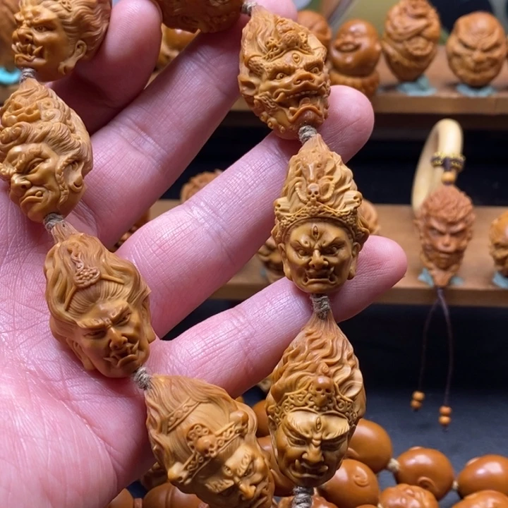 手串/手链橄榄核2.0  八大明王