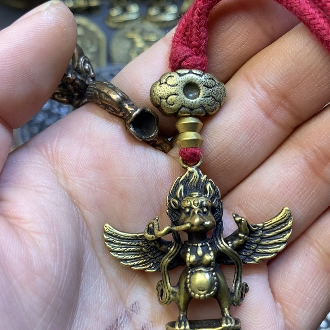 藏式大鹏鸟搭配挂件