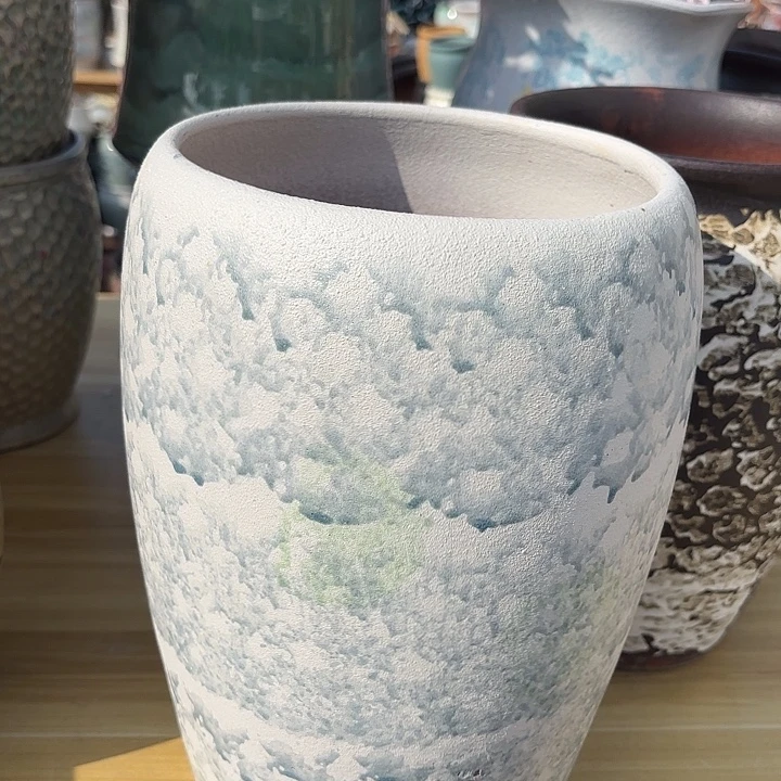 正品紫砂口19高33两个