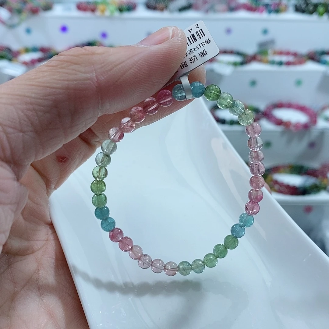 碧玺手链未镶嵌手链