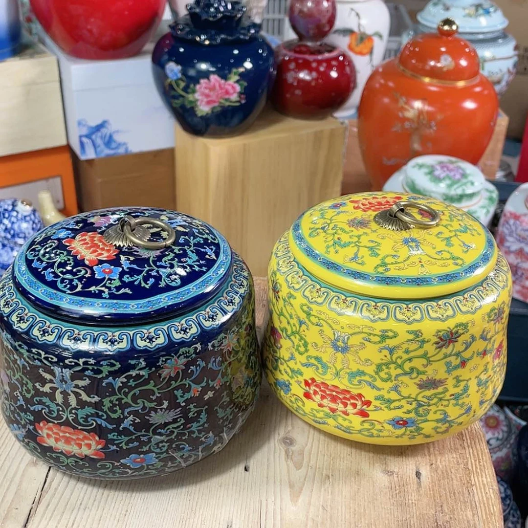 【闪购商品】罐陶瓷茶叶罐密封罐