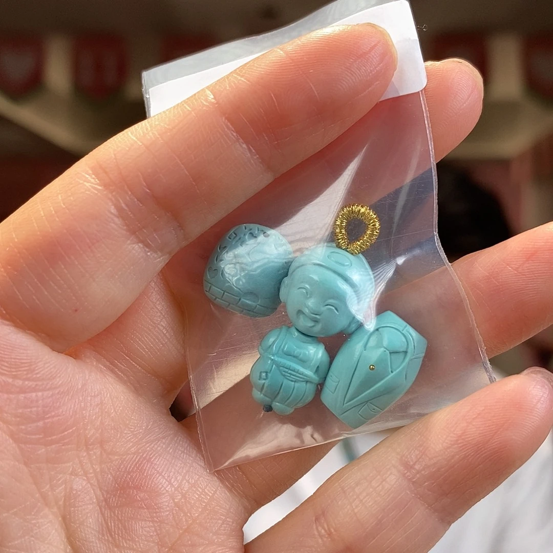 未镶嵌绿松石珠宝奇石