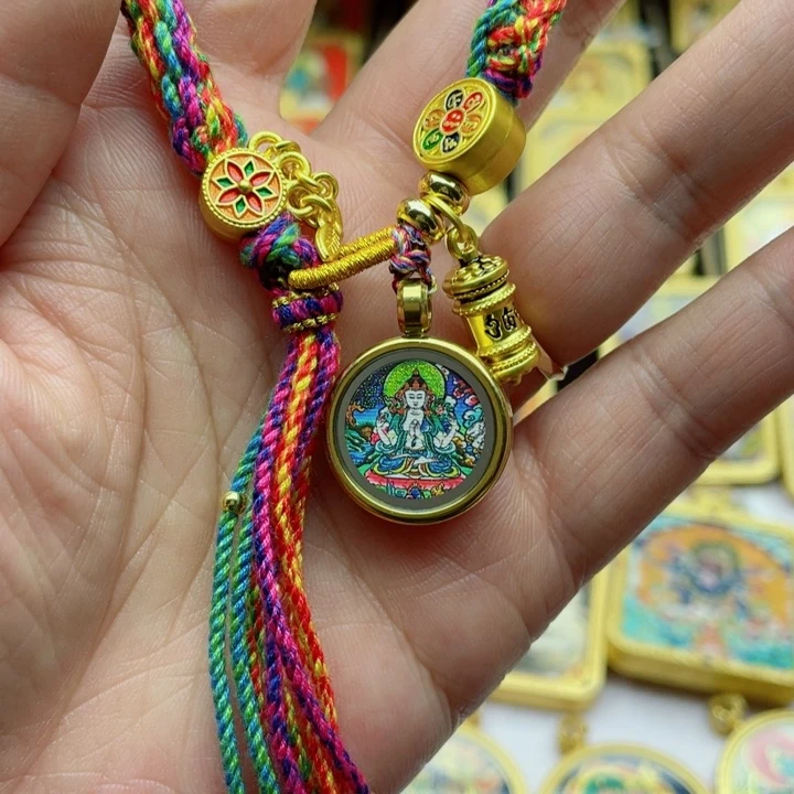 吊坠唐卡特哦路上的风景