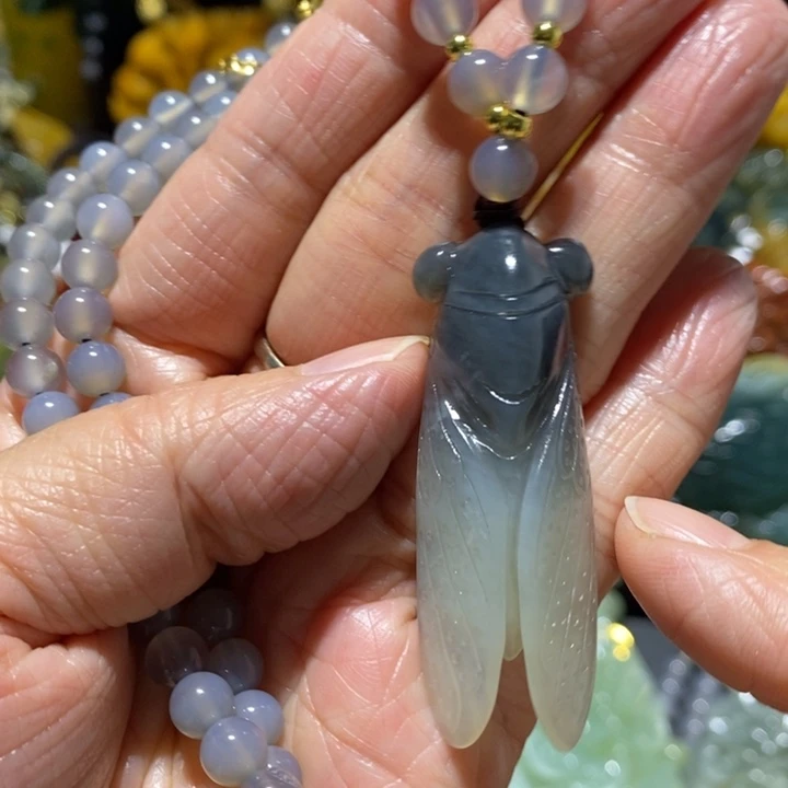 岫玉岫玉吊坠未镶嵌