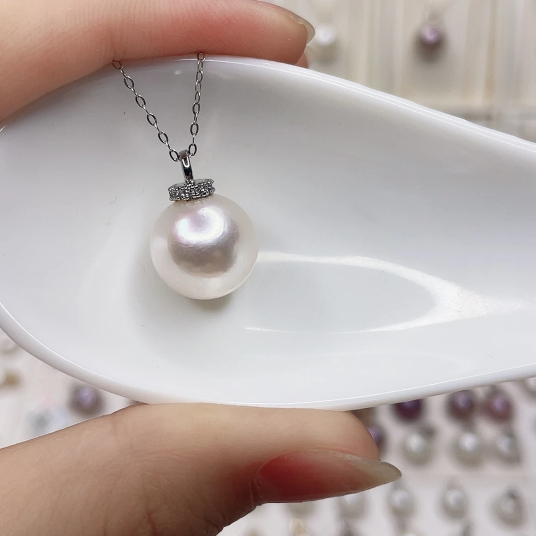 淡水珍珠合金吊坠(赠链)