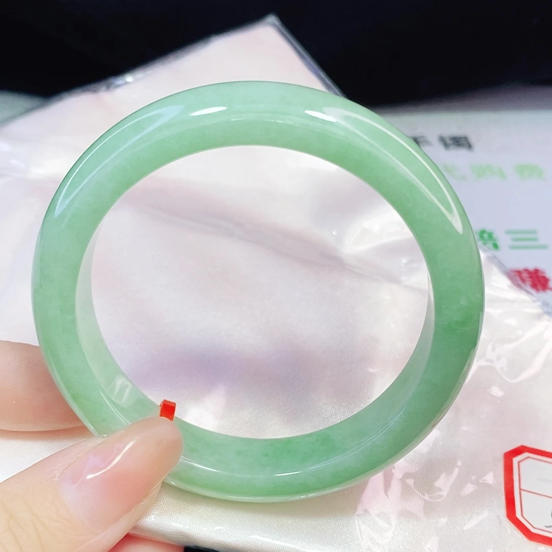 未镶嵌手镯翡翠东*懂55.5正圈