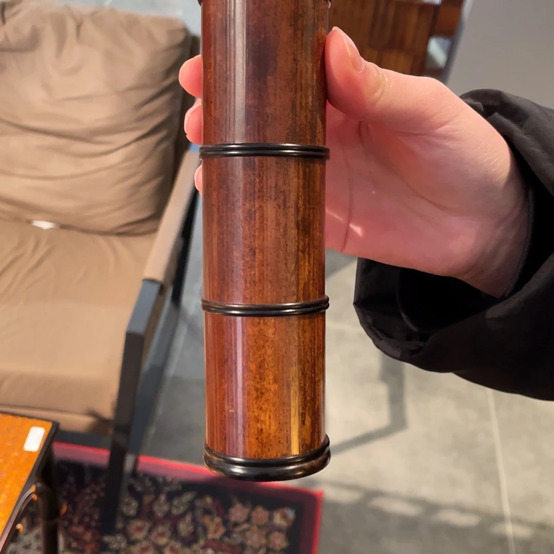 紫砂茶案老煤竹三节茶仓老煤竹三节茶仓
