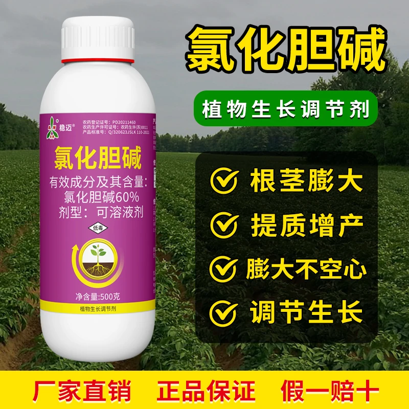 奥丰60%氯化胆碱花生土豆增产根茎膨大剂不空心农用老牌子