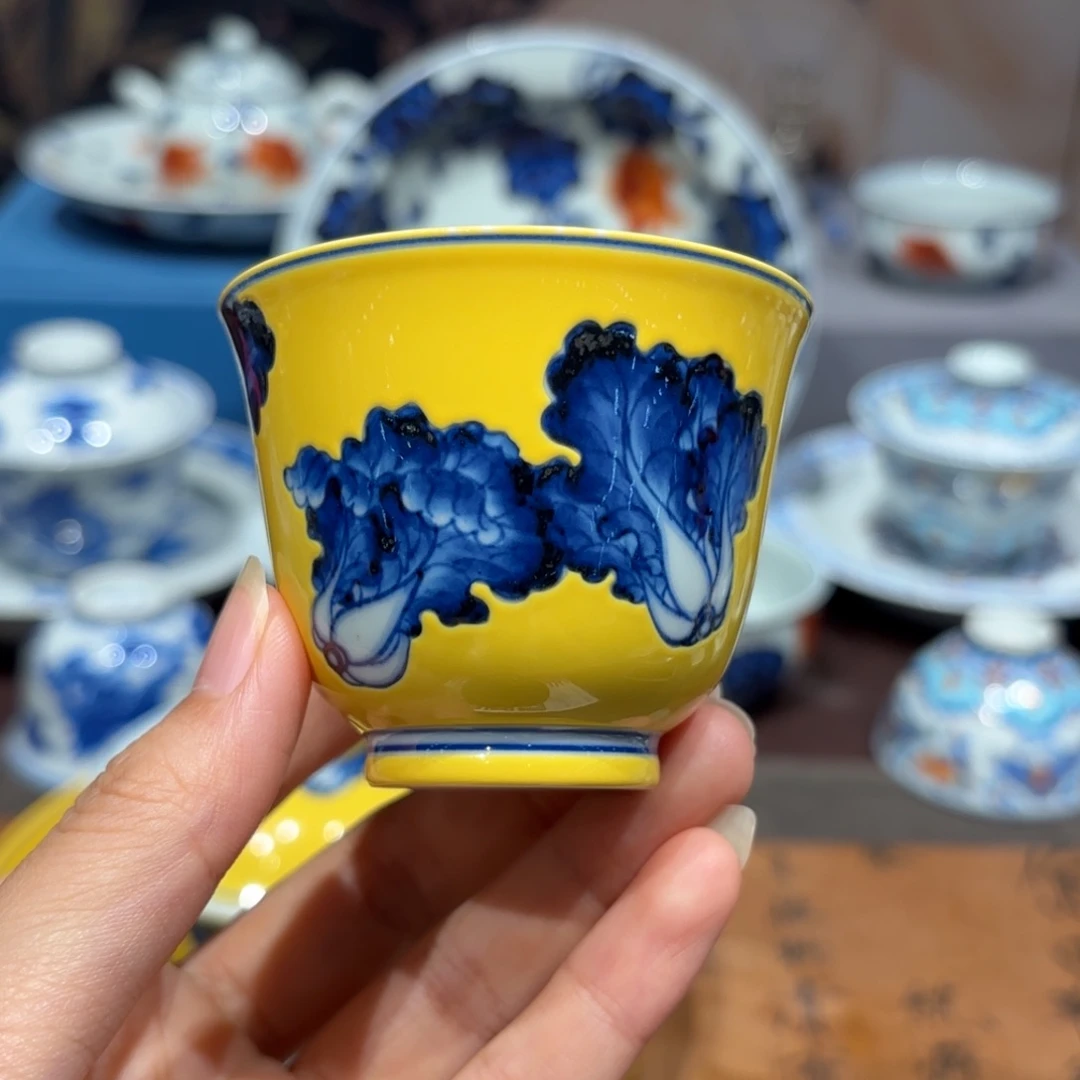 手工手绘陶瓷茶具